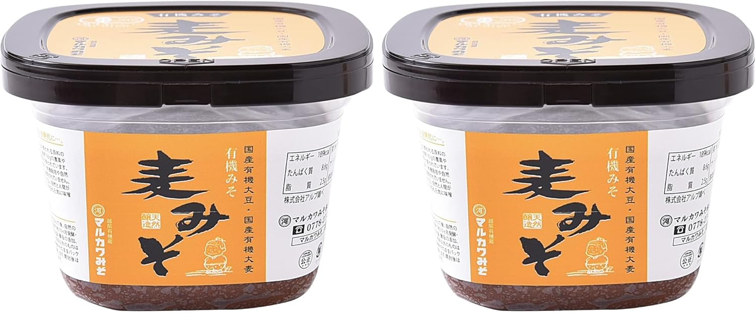 割主烹従 飛竜 マルカワみそ 有機麦みそ 600g 画像5