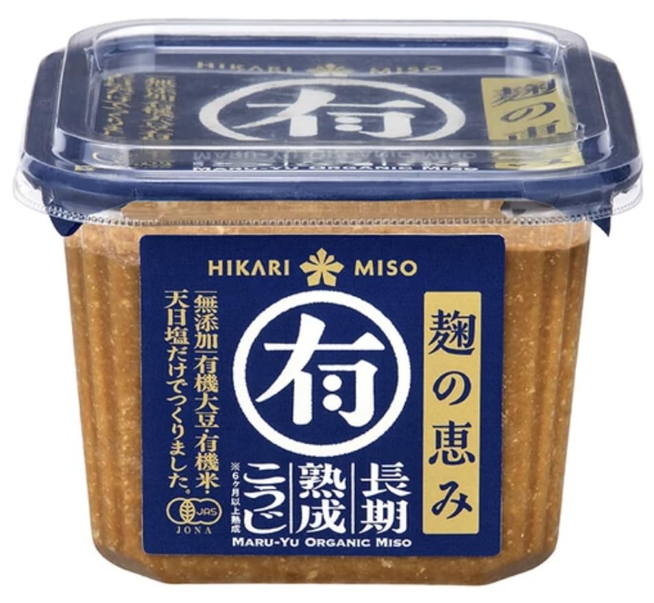 【有機JAS認定】マル有 有機味噌 【無添加・自然熟成】深い旨みの本格味噌 750g 画像2